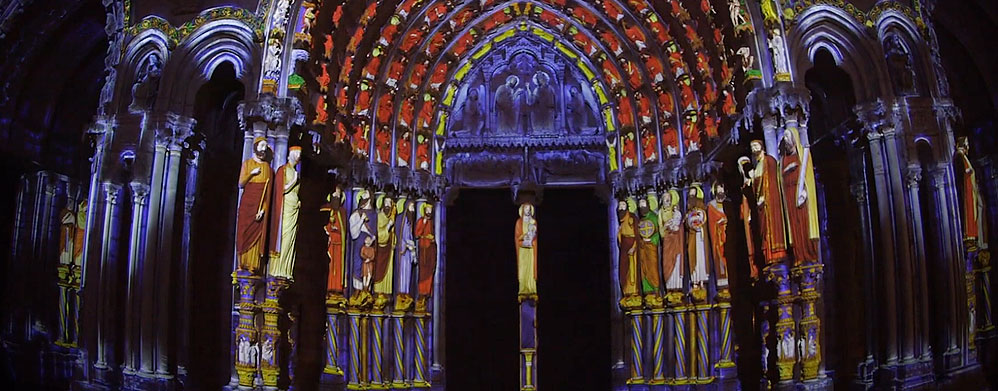 Chartres en Lumières - Portail Nord 2